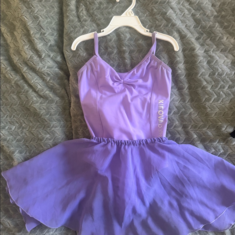 Ballet purple lilac leotard and skirt